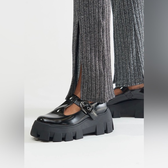 Treaded Platform Mary Janes - Picture 2 of 10